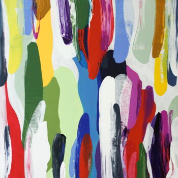 Peinture intitulée "Field of Color IX" par Naoko Paluszak, Œuvre d'art originale, Acrylique Monté sur Châssis en bois