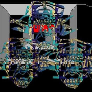 Digital Arts titled "Altar For Peace 144" by Alberto Cerritos, Original Artwork, Other