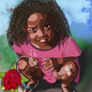 Tekening getiteld "Illustration for ch…" door Els Devrieze, Origineel Kunstwerk, 2D Digital Work