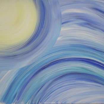 Peinture intitulée "Héméré" par Sarah Leseigneur, Œuvre d'art originale, Acrylique Monté sur Châssis en bois