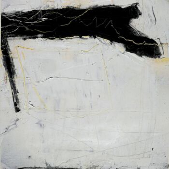 Malerei mit dem Titel "That’s got your back" von Vuce, Original-Kunstwerk, Pigmente Auf Andere starre Platte montiert