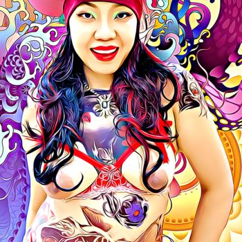Artes digitais intitulada "Digital Painting 05" por Vanessa Chyi, Obras de arte originais, Pintura digital