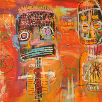 Painting titled "Africa" by Massimo Giorgi, Original Artwork, Acrylic