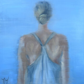 Peinture intitulée "Épure un été" par Marie Pascale Martins, Œuvre d'art originale, Huile