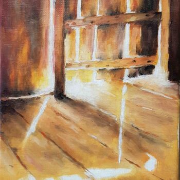 Peinture intitulée ""Детство"" par Igor Makeev, Œuvre d'art originale, Huile