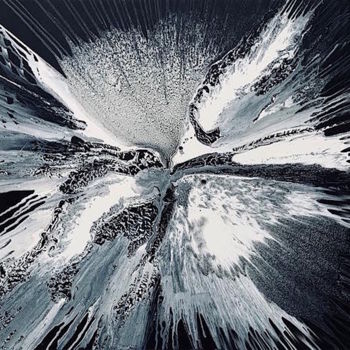 绘画 标题为“BLACK AND WHITE II” 由Sigrid Koerner, 原创艺术品, 油
