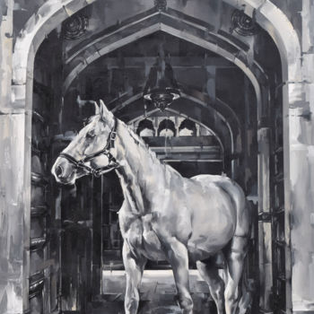 Painting titled "GRACEFUL" by Arindam Biswas, Original Artwork, Acrylic