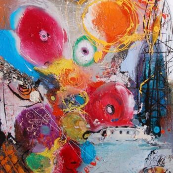 Malerei mit dem Titel "sunset blvd." von Ilgvars Zalans, Original-Kunstwerk