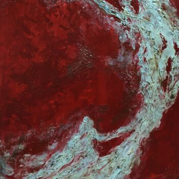 Painting titled "The vortex" by Svetlana Ivanova, Original Artwork, Acrylic