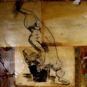 Collages titled "Emet" by Danny Hughes, Original Artwork