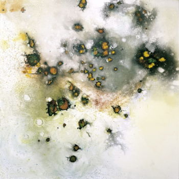 Peinture intitulée "SOURCE AURIFERE 3" par Daniele Sanchez Dsz, Œuvre d'art originale, Acrylique Monté sur Châssis en bois