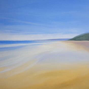 Painting titled "No Distant Traffic" by Dawn Rodger, Original Artwork, Oil