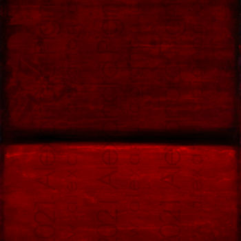 Painting titled "Mark III  - 2021" by Alexandra Pignon, Original Artwork, Lacquer