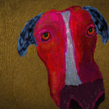 Digital Arts με τίτλο "dog" από Blamemrken, Αυθεντικά έργα τέχνης, Ψηφιακή ζωγραφική