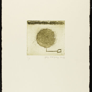 Printmaking titled "«Pied à terre»" by Paz Borquez-Chevallier , Original Artwork, Engraving