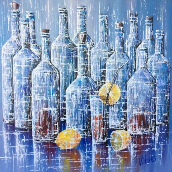 Schilderij getiteld "натюрморт" door Viktor Kurson, Origineel Kunstwerk, Acryl