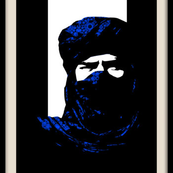 Arte digital titulada "Turban 1" por Alice Pegna, Obra de arte original, Foto-montaje