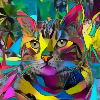 Arte digitale intitolato "Diabolo de Cuba, ca…" da L.Roche, Opera d'arte originale, Acrilico