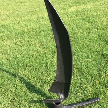 Sculpture intitulée "Voilier" par Pascal Vignon, Œuvre d'art originale, Métaux