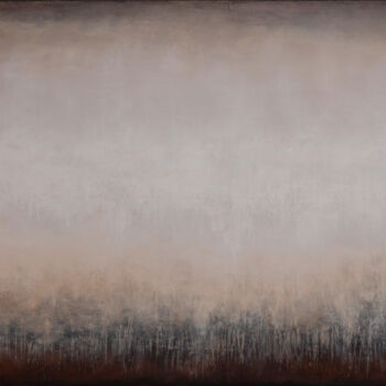 Painting titled "Brand New Day" by Łukasz Olek, Original Artwork, Acrylic Mounted on Wood Stretcher frame