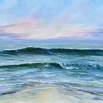 Painting titled "Finally There" by Sandra Gebhardt-Hoepfner, Original Artwork, Oil