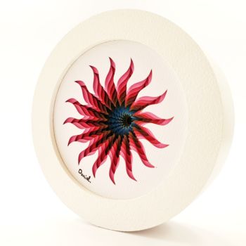 Sculpture titled "SMALL GALAXY #6" by Daniel Du Preez, Original Artwork, Paper