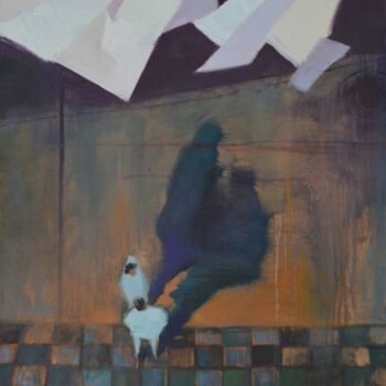 제목이 "Emotional n.5"인 미술작품 Weixuan Zhang로, 원작, 기름