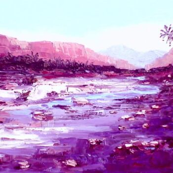 Peinture intitulée "M'chounech" par M'Hamed Saci, Œuvre d'art originale