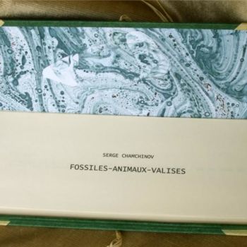 Peinture intitulée "Fossiles-Animaux-Va…" par Serge Chamchinov, Œuvre d'art originale