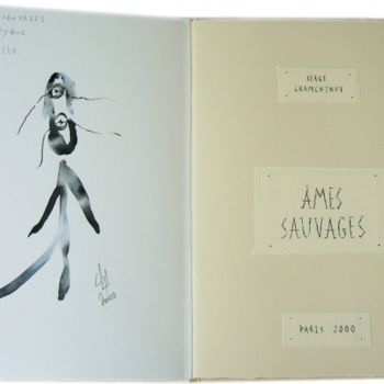 Peinture intitulée "Ames sauvage 2003,…" par Serge Chamchinov, Œuvre d'art originale, Autre