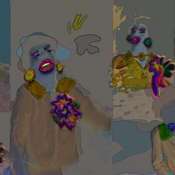 Digitale Kunst mit dem Titel "Rosalind’s personal…" von Blamemrken, Original-Kunstwerk, Fotomontage