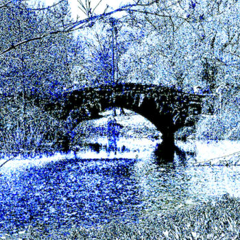 Photography titled "Central Park - Bow…" by Ken Lerner, Original Artwork, Digital Photography