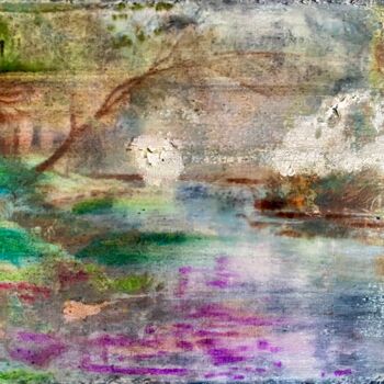 绘画 标题为“Coin de nature” 由Emma Laroche, 原创艺术品, 标记