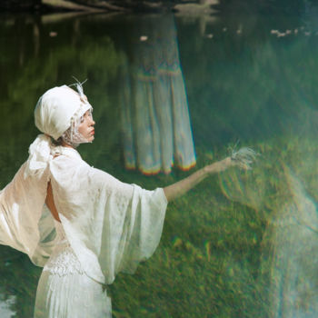 Photography titled "The swan princess #1" by Irina Meserakova, Original Artwork, Digital Photography