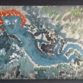 Painting titled "Sémola" by Eduardo González., Original Artwork, Oil