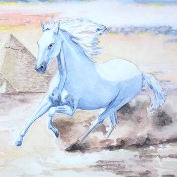 Peinture intitulée "Aquarelle originale…" par Isabelle Redonnet, Œuvre d'art originale, Aquarelle