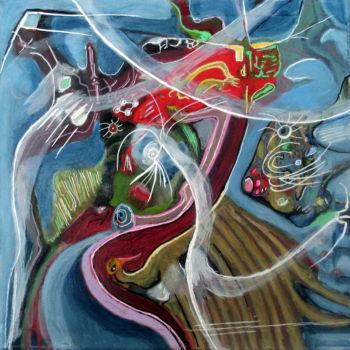 Peinture intitulée "MAREMAGNUM" par Juan Luis Gandulfo, Œuvre d'art originale, Acrylique Monté sur Châssis en bois