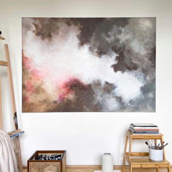 Malerei mit dem Titel "I BREATH YOU" von Robin Blažek, Original-Kunstwerk, Acryl