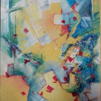 Peinture intitulée "Comme un père qui a…" par Anne-Frédérique Ferret, Œuvre d'art originale, Huile