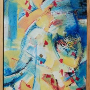 Peinture intitulée "Lui qui connaît les…" par Anne-Frédérique Ferret, Œuvre d'art originale, Huile