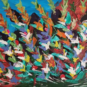 "Alegoría" başlıklı Tablo Jorge Ruiz De Lama tarafından, Orijinal sanat, Akrilik