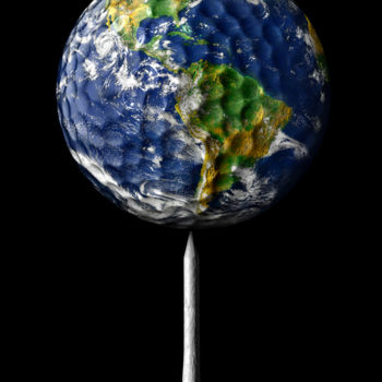 Photographie intitulée "TERRE FRAGILE - PRO…" par Patrick Forget, Œuvre d'art originale, Photographie manipulée