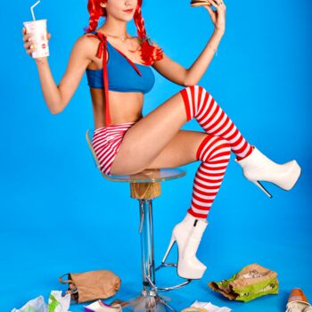 摄影 标题为“Junk Food” 由Starmonkeyz, 原创艺术品, 非操纵摄影