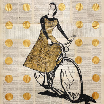 Pittura intitolato "Audrey." da Marat Cherny, Opera d'arte originale, Acrilico