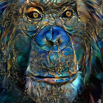 Digital Arts με τίτλο "Mauro" από L.Roche, Αυθεντικά έργα τέχνης, 2D ψηφιακή εργασία