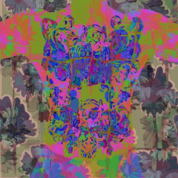 Arte digital titulada "Feelings of color i…" por Blamemrken, Obra de arte original, Trabajo Digital 2D