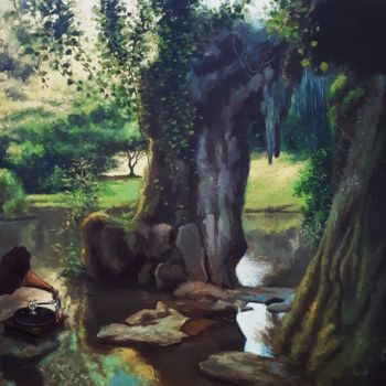Peinture intitulée "Lille. La Musique d…" par Igor Stepanov, Œuvre d'art originale, Huile
