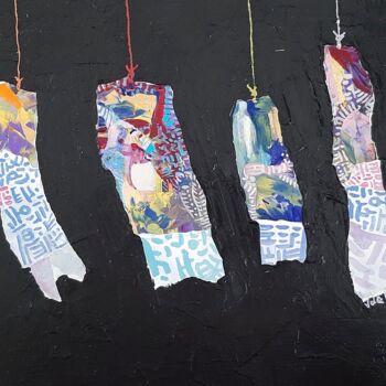 Peinture intitulée "Last night dreams h…" par Vasko Delev, Œuvre d'art originale, Acrylique