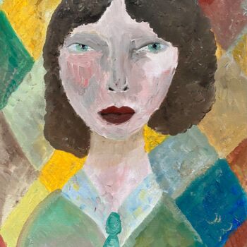 Peinture intitulée "ohne Author" par Kamila Polak, Œuvre d'art originale, Huile