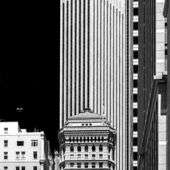 Photography titled "San Francisco - Ele…" by Pierre Nadler, Original Artwork, Digital Photography Mounted on Other rigid pan…